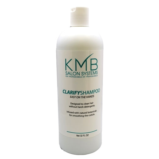 Lifts deposits and impurities to clean the hair without stripping nutrients from the hair. The shampoo contains a creamy mixture of cleansing ingredients that are infused with wheat protein, green tea, and chamomile to fight dryness, soften, and provide moisture to each hair strand. Hair is left in a condition to absorb treatments.  